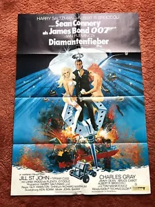 Diamantenfieber Kinoplakat Poster A1, EA, James Bond, Sean Connery, 007 - Bild 1 von 1