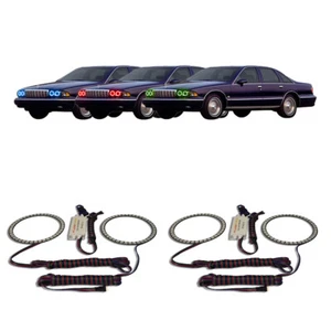 RGB Multi Color CHS Headlight Halo kit for Chevrolet Caprice 91-96 - Bild 1 von 11