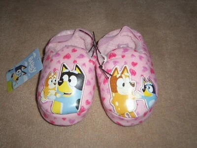 NEW, BLUEY HOUSE SLIPPERS Shoes Bingo Dog Disney Toddler Size 7/8 - Image 1 of 3