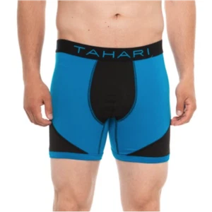 NEW Tahari Boxer Briefs - Electric Blue/Black.  Size: Small  MSRP: $19.50 - Picture 1 of 1