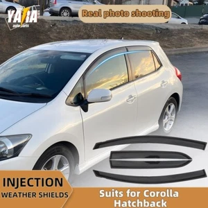 Injection Weather Shields Weathershield suitable for Corolla Hatchback 2007-2011 - Picture 1 of 7