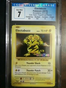 Electabuzz 41/108 Holo TOYS R US Promo Pokémon XY Evolutions CGC NM/Mint 7 - Bild 1 von 2