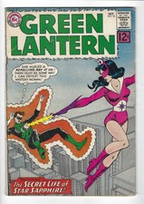 GREEN LANTERN #16, 1962 DC COMICS, VG CONDITION