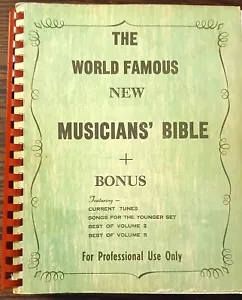 LA FAMOSA IN TUTTO IL MONDO Nuova BIBBIA DEL MUSICISTA + Bonus - Libro Falso - Foto 1 di 15