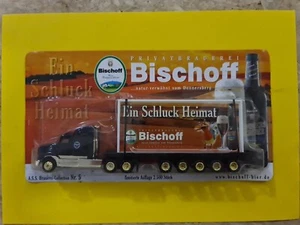 werbetrucks 1:87, Bischoff, Brauerei, US Truck, Sondermodell, OVP, Rarität,H0 - Bild 1 von 1