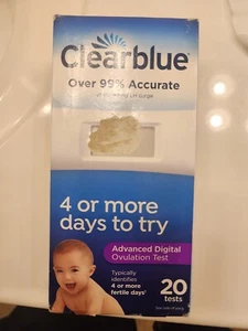 Clearblue Advanced Digital Ovulation More Accurate 20 Tests- 5/2025 - Picture 1 of 2