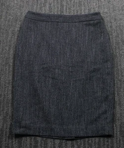 Ann Taylor Tweed Secretary Skirt Knee Length Stretch Women's Petite 2P New w Tag - Picture 1 of 13