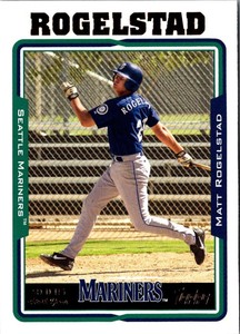 2005 Topps Matt Rogelstad #320 Seattle Mariners