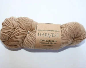 Feza Yarn Harvest 100% Extrafine Superwash Merino Col Hazelnut 225yd Free Ship - Picture 1 of 5
