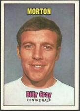A &BC 1970 GREEN BACK SCOTTISH FOOTBALLERS- #031-MORTON-BILLY GRAY