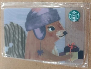 Starbucks Karte RUSSLAND/2016, Белка/Eichhörnchen, versiegelt in Folie, ORIGINAL - Bild 1 von 2