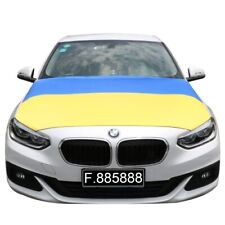 Produktbild - Sonia Originelli EM Fußball "Ukraine" Motorhauben Überzieher Auto Flagge Fahne N