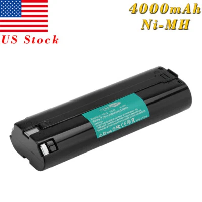 7.2V 4.0Ah Ni-MH Battery for Makita 7000 7002 7033 192535-2 3700D 6075DW 4071D - Image 1 of 4