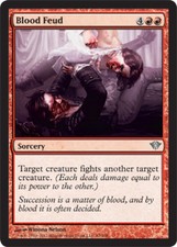 4x Blood Feud MTG Dark Ascension NM Magic Regular