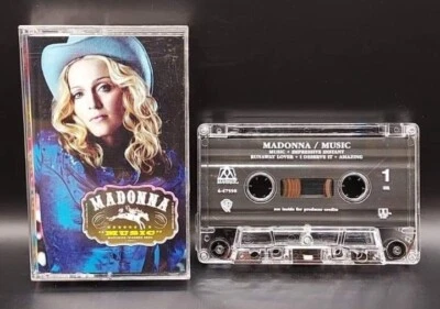 Music by Madonna Rare 2000 ~ Cassette - Image 1 of 2