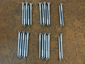 Viti per legno 24 ct #14 (1/4) x 2-3/4 Phillips unità testa piatta Falcon SC60A/SC80A ਹ - Foto 1 di 12