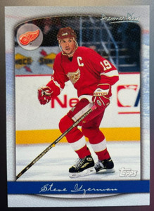 1999-00 Topps Premier Plus Steve Yzerman #4 Detroit Red Wings