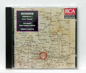 ERICH LEINSDORF - BEETHOVEN symphonies nos.2 & 6 - RCA CD NM - Picture 1 of 2