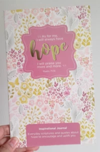 Crown Jewlz liniertes HOPE Inspirational Journal "I will Praise you more and more" - Bild 1 von 2