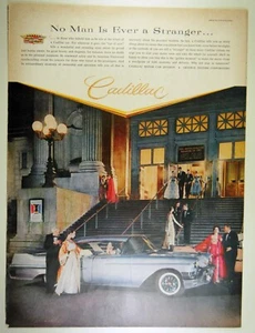 Anuncio impreso de revista grande CADILLAC 1957 página completa vintage - automóvil GMC - Imagen 1 de 1