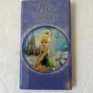 Disney Pixie Pressed Coin Collection Book + 33 Pressed Pennies Rare Finds - Bild 1 von 9