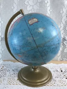 Vintage Crams 9" Imperial World Globe Unione delle Repubbliche Socialiste Sovietiche - Foto 1 di 8