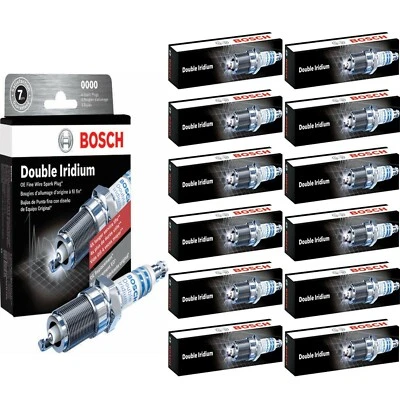 12 piezas bujías Bosch Iridium para Mercedes-Benz SL600 2004-2011 V12-5,5 L Foto 1 de 4