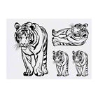 4 x 'Bengal Tiger' Temporary Tattoos (TO00071286)