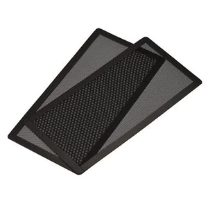 2 pièces 120 mm x 240 mm filtre pour ventilateur d'ordinateur grilles maille magnétique anti-poussière noir - Photo 1/5