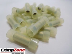 Conectores de empalme a tope de nailon 12-10 - AMARILLO - 25 PIEZAS - Imagen 1 de 1