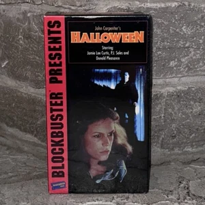 New Halloween 1 Sealed VHS Tape Blockbuster Presents Release Video - Picture 1 of 7