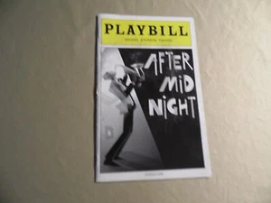 Playbill After Mid Night Brooks Atkinson Theatre / See Pics / Free Domestic Ship - Picture 1 of 2
