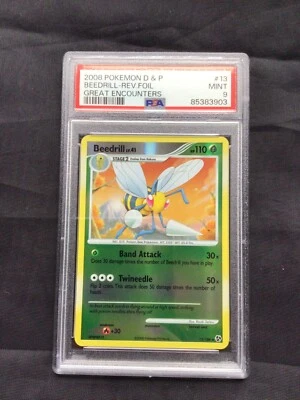 Pokemon Cards: Great Encounters Reverse Holo: Beedrill 13/106 PSA 9 - Image 1 of 4