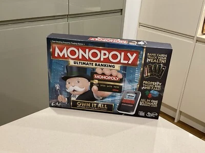 Monopoly Ultimate Banking Family Board Game Hasbro/2015  - Image 1 of 4