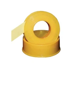 12mm X 10m Yellow Gas Teflon Tape Aga Approved - Picture 1 of 1
