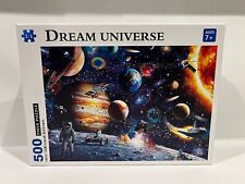 DREAM Universe 1000 Piece Puzzle COMPLETE Space  Grid Backing NASA Planets