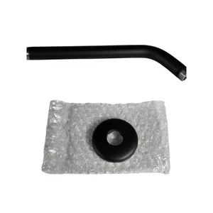 hansgrohe 30381367 Standard 9" Shower Arm with Flange - Matte Black - Picture 1 of 5