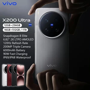 ViVO X200 Ultra 5G Smartphone Snapdragon 8 Elite 6.82'' 120Hz 200MP 6000mAh 90W - Picture 1 of 22