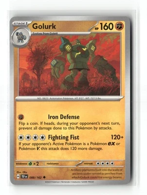 Golurk Uncommon SV05: Temporal Forces 088/162 NM - Image 1 of 2