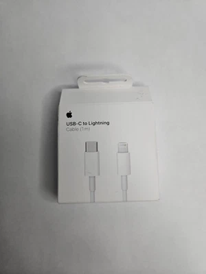 Apple Genuine 3.3' (1M) USB-C to Lightning Cable - White - Image 1 of 4