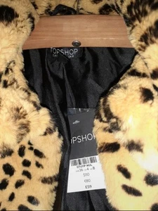 Brand new TOP SHOP ladies Jacket faux fur - Picture 1 of 2