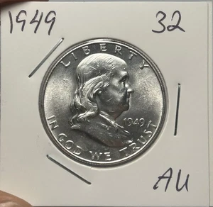 Franklin Half Dollar Münze 1949  - Bild 1 von 2