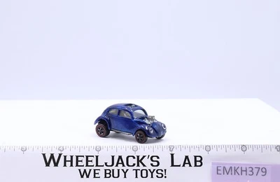 Custom Volkswagen Blue Hot Wheels 1967 1968 Redline Vintage RL USA - Image 1 of 4
