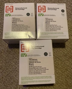 Staples Tru Red Tintenpatronen 3 Stück CN053A HP 932XL Neu in Verpackung - Bild 1 von 5