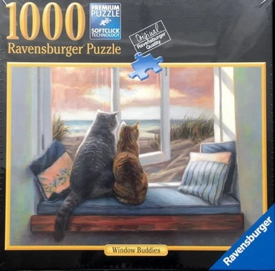 Ravensburger "Windows Buddies" by Lucie Bilodeau 1000 piece puzzle - Image 1 of 2