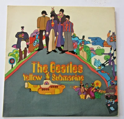The Beatles Yellow Submarine 1ST UK Press Mono Red Lines Excellent condition - Image 1 of 4