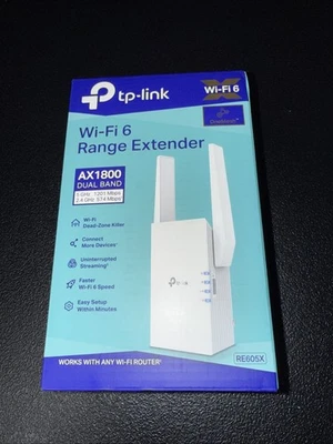 Amplificador de Internet TP-Link WiFi 6 Rango Doble Banda Ax1800 Foto 1 de 4