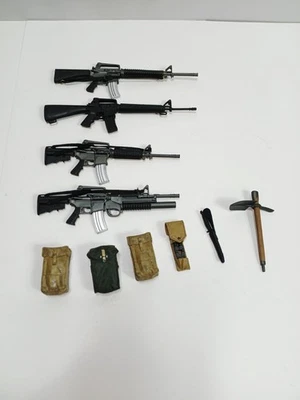 1999 Ultimate Soldier M16 Rifle Weapons/Access. Lot for 12" Figures = 1:6 - Image 1 of 4