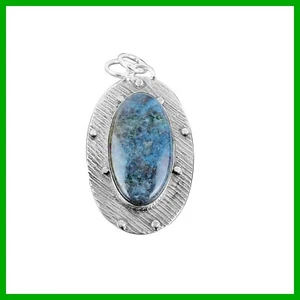 Mothers day Deal 925 Silver Ruby In Blue Kyanite Stone Wife Gift Pendant Jewelry - Picture 1 of 7
