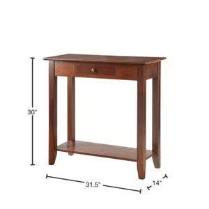 Narrow Accent Console Table For Entry Hall Small Room Space Apartment Furniture - Picture 1 of 4